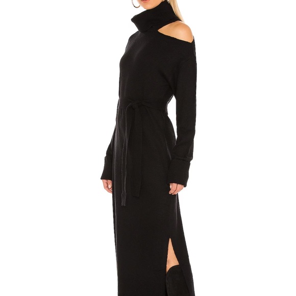 NWT Paige Raundi Black Sweater Dress XS/S - Picture 2 of 7